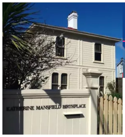 Plastered heritage building